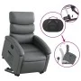 Gray artificial leather liftable recliner chair by , Armchairs - Ref: Foro24-3204043, Price: 283,48 €, Discount: %