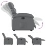 Grauer verstellbarer Sessel aus Kunstleder von , Sessel - Ref: Foro24-3204043, Preis: 261,28 €, Rabatt: %