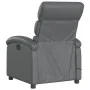 Grauer elektrisch verstellbarer Massagesessel aus Kunstleder von , Sessel - Ref: Foro24-3204036, Preis: 249,57 €, Rabatt: %