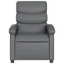 Gray synthetic leather electric reclining massage chair by , Armchairs - Ref: Foro24-3204036, Price: 249,57 €, Discount: %