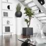 Capi Urban Smooth square planter 50x50x50 cm black KBL904 by Capi, Pots and planters - Ref: Foro24-424343, Price: 157,72 €, D...