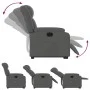 Elektrisch anhebbarer Liegestuhl aus dunkelgrauem Stoff von , Sessel - Ref: Foro24-3205341, Preis: 347,61 €, Rabatt: %