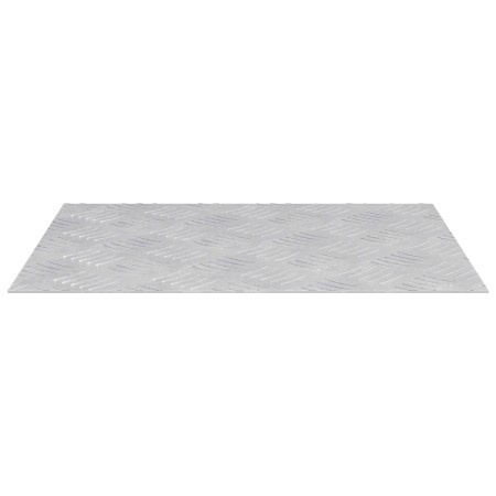Placas en Cuadrícula 4 pcs Plateado 50 x 40 cm Aluminio en Alfombrillas para escalones | Comprar online en Foro24