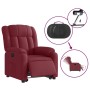 Elektrisch anhebbarer Liegestuhl aus rotem Stoff von , Sessel - Ref: Foro24-3205343, Preis: 342,68 €, Rabatt: %