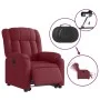 Elektrisch anhebbarer Liegestuhl aus rotem Stoff von , Sessel - Ref: Foro24-3205343, Preis: 352,69 €, Rabatt: %