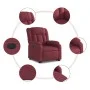 Elektrisch anhebbarer Liegestuhl aus rotem Stoff von , Sessel - Ref: Foro24-3205343, Preis: 352,69 €, Rabatt: %