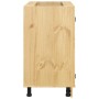Armario con cajón Miel 80 x 46 x 81,5 cm Madera de pino macizo en Armarios de cocina | Comprar online en Foro24