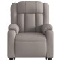 Anhebbarer elektrischer Massagesessel mit taupefarbenem Stoff von , Sessel - Ref: Foro24-3205360, Preis: 359,22 €, Rabatt: %