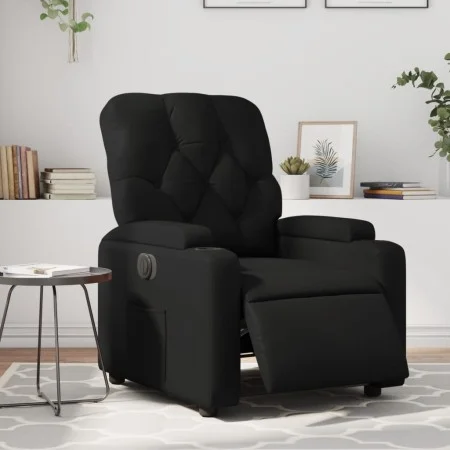 Black Faux Leather Power Recliner by , Armchairs - Ref: Foro24-3204758, Price: 252,35 €, Discount: %
