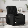 Sillón reclinable eléctrico de cuero sintético negro de , Sillones - Ref: Foro24-3204758, Precio: 252,64 €