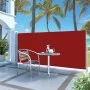 Ausziehbare Seitenmarkise 140x300 cm rot von vidaXL, Sonnenschirme - Ref: Foro24-45356, Preis: 89,72 €, Rabatt: %