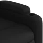 Sillón reclinable elevable cuero artificial negro de , Sillones - Ref: Foro24-3204772, Precio: 285,74 €, Descuento: %