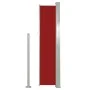 Ausziehbare Seitenmarkise 140x300 cm rot von vidaXL, Sonnenschirme - Ref: Foro24-45356, Preis: 89,72 €, Rabatt: %