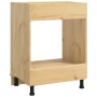 Armario Miel 60 x 46 x 81,5 cm Madera de pino macizo en Armarios de cocina | Comprar online en Foro24