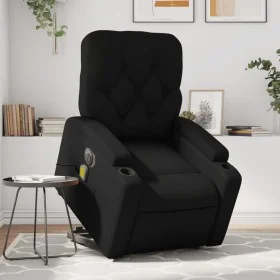 Elektrischer Massagesessel aus schwarzem Kunstleder von , Sessel - Ref: Foro24-3204793, Preis: 348,25 €, Rabatt: %