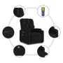 Elektrischer Massagesessel aus schwarzem Kunstleder von , Sessel - Ref: Foro24-3204793, Preis: 348,14 €, Rabatt: %