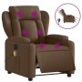 Elektrischer Massagesessel aus braunem Stoff von , Sessel - Ref: Foro24-3204474, Preis: 262,97 €, Rabatt: %