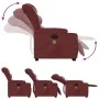 Elektrischer Hebe-Massagesessel aus rotem Kunstleder von , Sessel - Ref: Foro24-3206624, Preis: 361,29 €, Rabatt: %