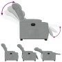 Hellgrauer, anhebbarer Liegesessel aus Stoff von , Sessel - Ref: Foro24-3206645, Preis: 272,30 €, Rabatt: %