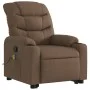 Silla de masaje reclinable de pie de tela marrón de , Sillones - Ref: Foro24-3206658, Precio: 349,79 €, Descuento: %