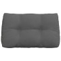 Cojín de Espalda Gris oscuro 80 x 24 x 50 cm tela en Almohadas lumbares | Comprar online en Foro24