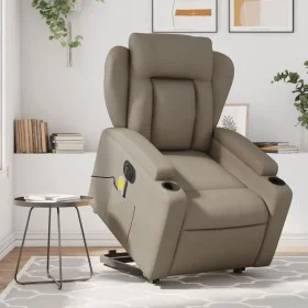 Cappuccino-Elektro-Massagesessel aus Kunstleder von , Sessel - Ref: Foro24-3204571, Preis: 382,63 €, Rabatt: %