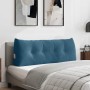 Cojín de Espalda Azul 120 x 24 x 50 cm Terciopelo en Almohadas lumbares | Comprar online en Foro24