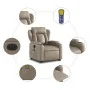 Cappuccino-Elektro-Massagesessel aus Kunstleder von , Sessel - Ref: Foro24-3204571, Preis: 372,04 €, Rabatt: %