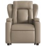 Sillón reclinable de masaje eléctrico cuero sintético capuchino de , Sillones - Ref: Foro24-3204571, Precio: 347,43 €, Descue...