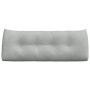 Cojín de Espalda Gris Claro 120 x 24 x 50 cm Terciopelo en Almohadas lumbares | Comprar online en Foro24