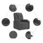Dark Gray Fabric Power Recliner by , Armchairs - Ref: Foro24-3204573, Price: 250,59 €, Discount: %
