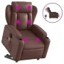 Elektrischer Massagesessel aus braunem Kunstleder von , Sessel - Ref: Foro24-3204567, Preis: 367,78 €, Rabatt: %
