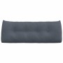 Cojín de Espalda Gris oscuro 120 x 24 x 50 cm Terciopelo en Almohadas lumbares | Comprar online en Foro24