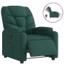 Dark green fabric electric recliner by , Armchairs - Ref: Foro24-3204578, Price: 250,74 €, Discount: %