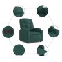 Sillón reclinable eléctrico tela verde oscuro de , Sillones - Ref: Foro24-3204578, Precio: 243,52 €, Descuento: %