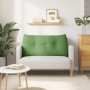 Cojín de Espalda Verde claro 120 x 24 x 50 cm Terciopelo en Almohadas lumbares | Comprar online en Foro24
