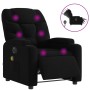 Black Fabric Electric Massage Recliner by , Armchairs - Ref: Foro24-3204586, Price: 253,16 €, Discount: %