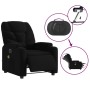 Black Fabric Electric Massage Recliner by , Armchairs - Ref: Foro24-3204586, Price: 253,16 €, Discount: %