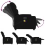 Black Fabric Electric Massage Recliner by , Armchairs - Ref: Foro24-3204586, Price: 253,16 €, Discount: %