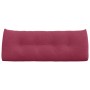 Cojín de Espalda Rojo vino 120 x 24 x 50 cm Terciopelo en Almohadas lumbares | Comprar online en Foro24