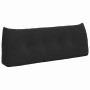 Cojín de Espalda Negro 120 x 24 x 50 cm Terciopelo en Almohadas lumbares | Comprar online en Foro24