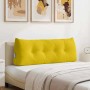 Cojín de Espalda Amarillo 120 x 24 x 50 cm Terciopelo en Almohadas lumbares | Comprar online en Foro24
