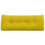 Cojín de Espalda Amarillo 120 x 24 x 50 cm Terciopelo en Almohadas lumbares | Comprar online en Foro24