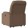 Anhebbarer Liegesessel aus braunem Stoff von , Sessel - Ref: Foro24-3204600, Preis: 282,55 €, Rabatt: %