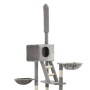 Cat scratching post with sisal scratching post 230-260 cm gray by vidaXL, Cat furniture - Ref: Foro24-170522, Price: 147,63 €...