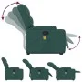 Liegender Fußmassagesessel aus dunkelgrünem Stoff von , Sessel - Ref: Foro24-3204614, Preis: 298,42 €, Rabatt: %