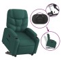Dark green fabric lifting recliner by , Armchairs - Ref: Foro24-3204602, Price: 266,50 €, Discount: %