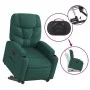 Dark green fabric lifting recliner by , Armchairs - Ref: Foro24-3204602, Price: 283,44 €, Discount: %