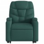 Dark green fabric lifting recliner by , Armchairs - Ref: Foro24-3204602, Price: 266,50 €, Discount: %