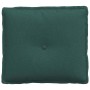 Cojín de Espalda Verde oscuro 50 x 19 x 45 cm tela en Almohadas lumbares | Comprar online en Foro24